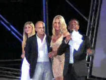 Carlo Conti - Valeria Marini - Alfonso Signorini