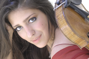 La violinista Leticia Munoz Moreno