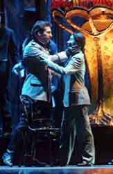 Alberto Gazale(Valentino)e Maina Comparato (Siebel)