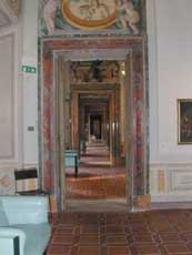 Cliccare per ingrandire-Prospettiva sale Pinacoteca
