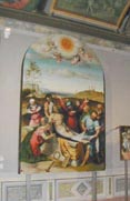 Cliccare pe ringrandire-L.Lotto (1480-1556) Cristo deposto nel sepolcro