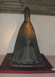 Grande ritratto del Cardinale Giacomo Lercaro-1953-Bronzo-Basilica di S.Petronio-Bologna