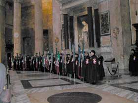 Pantheon-Schieramento di Guardie d'Onore