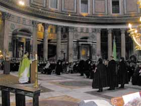  Pantheon -Messa solenne del 19 Gennaio 2003