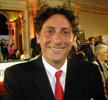 L'attore Sergio Castellito marito della scrittrice premiata