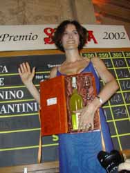 La scrittrice M.Mazzantini vincitrice del Premio Strega 2002