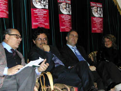 Conferenza Stampa-G.Russo-M.Veneziani-   C.Bucci-I.Della Portella