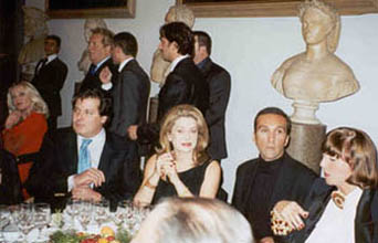 Barbara Bouchet, un ospite, Catherine Deneuve, Farhad, Elsa Martinelli