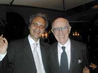 lo stilista Bruno Piattelli e Roberto D'Arrigo
